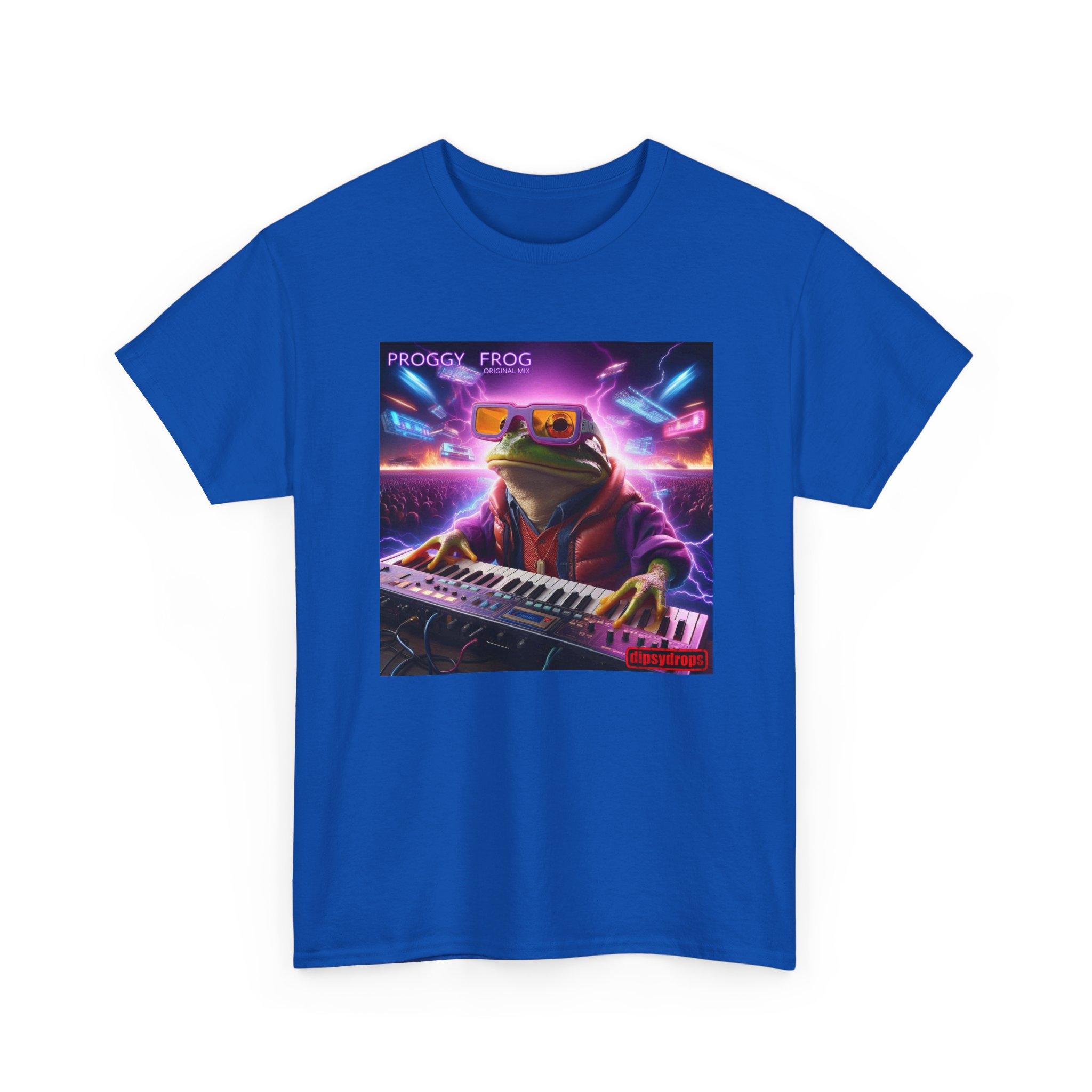 Proggy Frog Tee - Custom Album Art by dipsydrops - Image 5