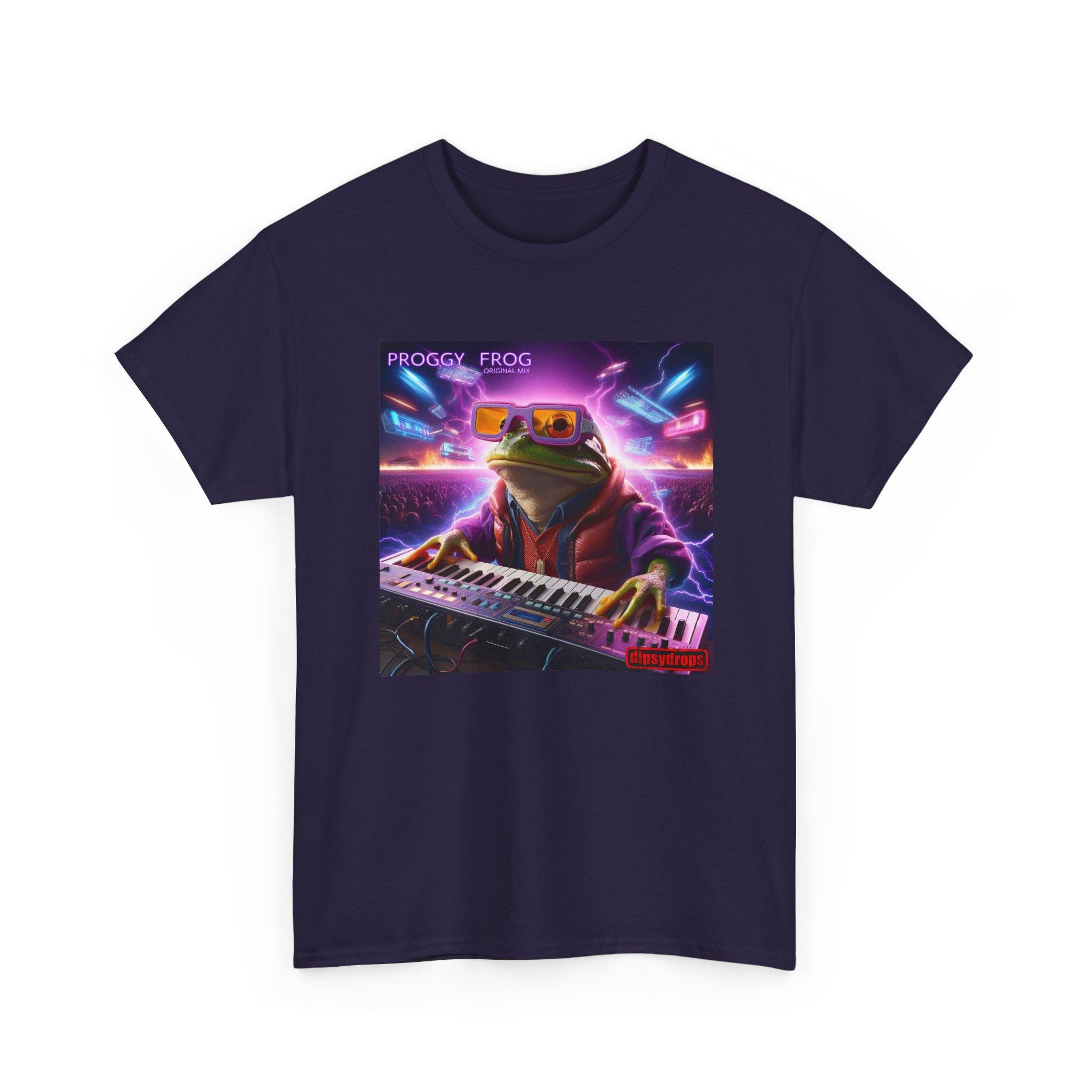 Proggy Frog Tee - Custom Album Art by dipsydrops - Image 9