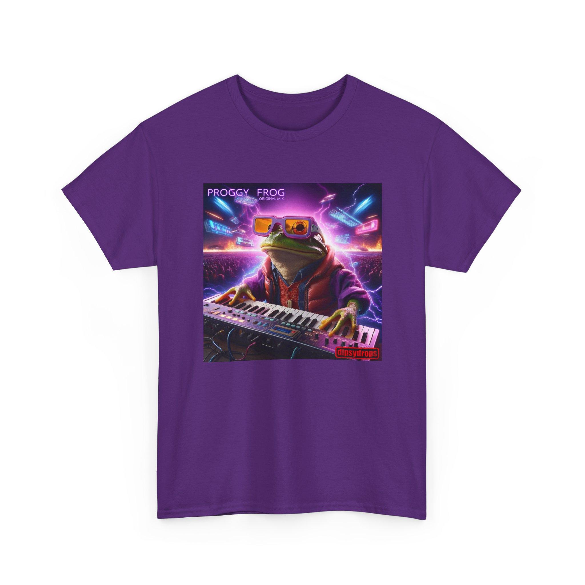 Proggy Frog Tee - Custom Album Art by dipsydrops - Image 11