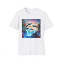 Where Dolphins Fly Cover Art Custom T